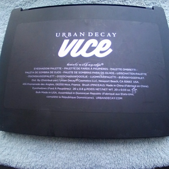 BNIB Urban Decay XX Vice Reloaded Palette - Picture 4 of 4